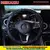 Capa de volante de pele de carneiro artificial de couro macio design de massagem em forma de onda acessório de carro de 14,5-15 polegadas - loja online
