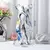 Estética urso figura resina nordic urso estátua estatueta escultura de luxo sala estar decoração casa ornamento acessórios mesa - comprar online