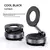 Suporte magnético para telefone de carro 360 ° Ventosa a vácuo universal painel pára-brisa montagem para iphone 15 16 pro samsung xiaomi gps