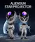 LED Lâmpada De Projeção Estrela Projeção Nebulosa Interativo Atmosfera Noit - Wolf Games