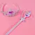 Pincess anna elsa cosply acessórios coroa varinha mágica colar peruca luvas congeladas neve branca belle cinderela princesa role play na internet