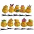 Children's Duck Pattern Hair Clip, Duckbill Hairpin, presilhas, Cute Animal Hairpin, acessório de cabelo para crianças, 10pcs - loja online