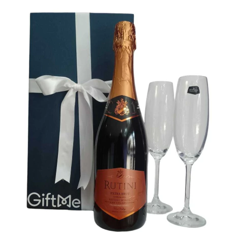 GIFT PACK ESPUMANTE CON COPA DUO - Giftment