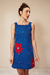 Vestido azul profundo - Luci Bortowski