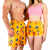 Kit Short Praia Casal Tactel com Elastano Dragon Ball Z Ref: 001