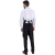Avental Com Peitilho Oxford Preto Com Bolsos