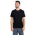 Camiseta Manga Curta Poliéster Viscose Preta