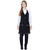 Avental Fast Food Oxford Preto Detalhe Branco - comprar online