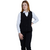 Colete Feminino Básico Oxford Preto