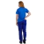 Calça Elástico Sarja Rústica Azul Royal na internet
