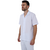 Jaleco Manga Curta Tela 1x1 Algodão Branco - comprar online