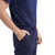 Calça Elástico Sarja Rústica Azul Marinho