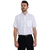 Camisa Social Masculino Manga Curta Microfibra Branco