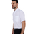 Camisa Social Masculino Manga Curta Microfibra Branco - comprar online