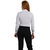 Camisa Social Feminina Manga Longa Tricoline Com Elastano Branco na internet