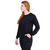 Camiseta Manga Longa Poliviscose Preta - loja online