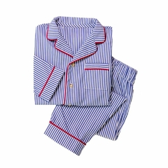 Pijama infantil de algodão Petit Rayè - comprar online
