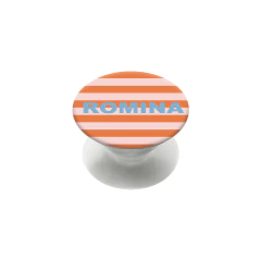 Popstick Rayas naranja