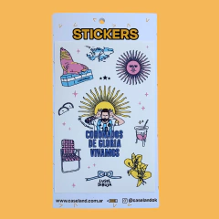 Plancha de stickers Lusel Dibuja