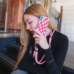 Pack Pink: Funda Pink Chess + Strap Case Rosa Bebé