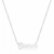 Colar Com Nome Fonte Baby Prata 925