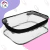 CANOPLA POLIBRAS PVC CRISTAL BOX NEGRO - comprar online