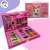 SET DE ARTE INFANTIL CELESTE / ROSA X 86 PIEZAS - La Casa Del Cartucho