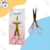 TIJERA IBI CRAFT PRESICION 16CM MANGO CRISTAL