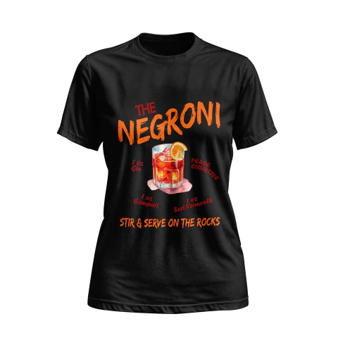 Remera Basica - Negroni Negra - comprar online