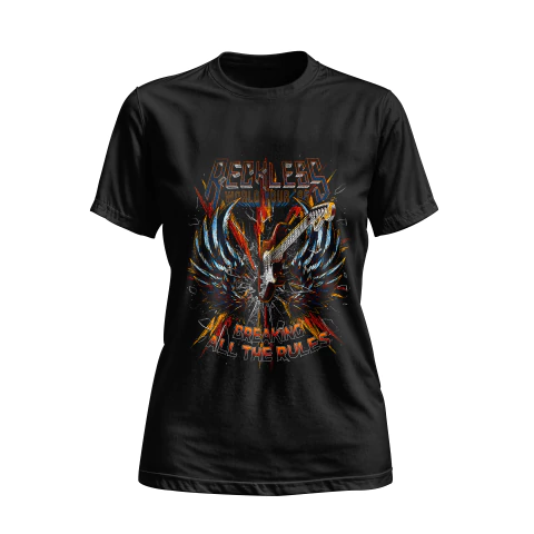 Remera Basica - Guitar Negra