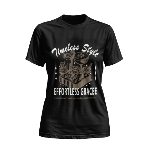 Remera Basica - Timeless Negra