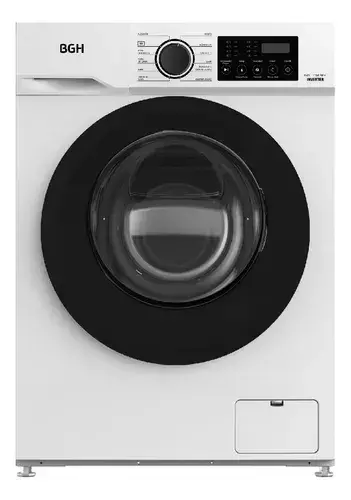 Lavarropas Bgh Inverter Carga Frontal 6kg Bwfe06w24ar Blanco