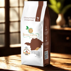 Café - Kit 3x Primo - 2 Gourmet Moído 500g + 1 Gourmet Intense Moído 500g - Café Serra D' Água