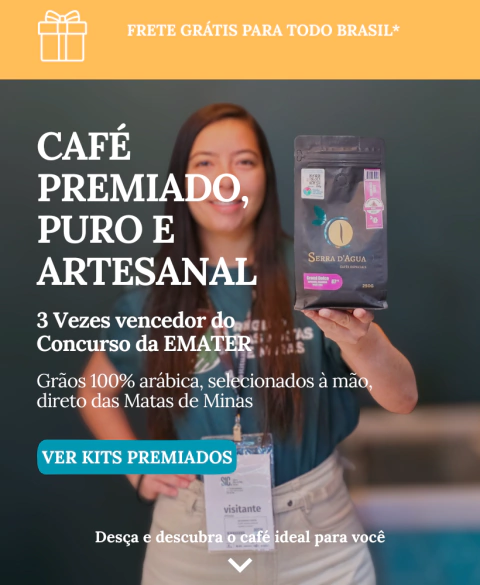 Imagem do banner rotativo Café Serra D' Água