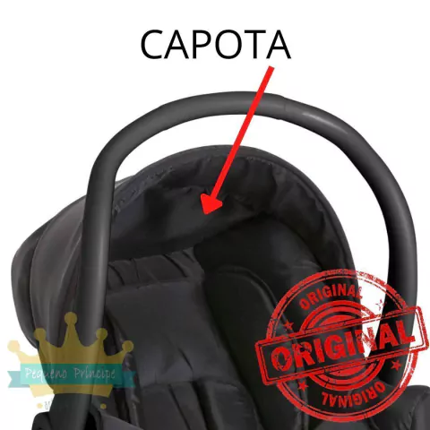 Capota para Bebê Conforto Galzerano Cocoon 8181 Preto