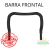 Barra Frontal Protetora da Cadeira Veicular Burigotto Matrix Evolution
