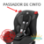 Par de Passadores de Cinto do Veículo p/ Cadeira Veicular Vermelho - comprar online