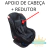 REPOSIÇÃO: Redutor Universal + Apoio de Cabeça Estofado para Cadeira Veicular Preto - comprar online