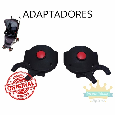 REPOSIÇÃO: Par de Adaptadores para Carrinho Safety by Baby Relax e Bebê Conforto Safety One Safe
