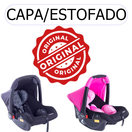 Capa Estofada Completa p/ Bebê Conforto Cosco Bliss