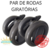 Par de Rodas Dianteiras Giratórias do Carrinho Snappy Chumbo