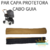 REPOSIÇÃO: Par de Capa Protetora para Cabo Guia de Carrinho de Bebê. Cor: Caramelo