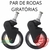 REPOSIÇÃO: Par de Rodas Dianteiras Giratórias Carrinho Passeio Chicco Goody Plus - comprar online