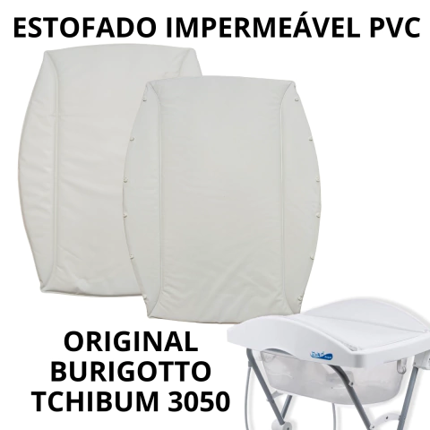 Estofado do Trocador Banheira Burigotto Tchibum 3050 Branco