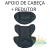 REPOSIÇÃO: Redutor Universal + Apoio de Cabeça Estofado para Cadeira Veicular Preto