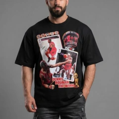 Camiseta Oversized WE4R Dennis Rodman