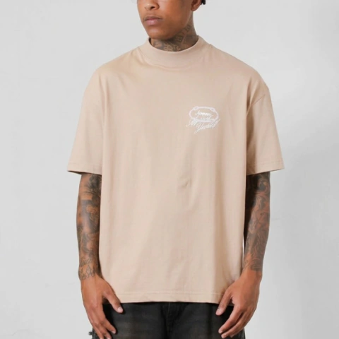 Camiseta Huge Yrslf Timeless Bege - Approve