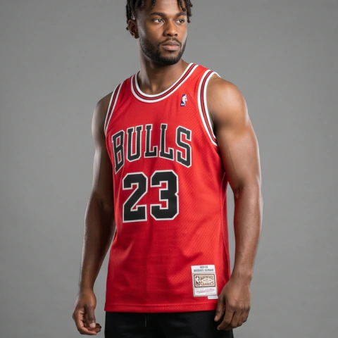 Regata de Basquete NBA Chicago Bulls Vermelha - Nike