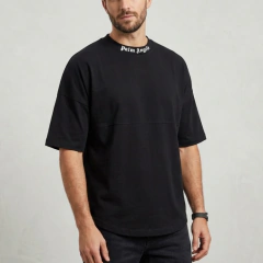 Camiseta Oversized Palm Angels Preta