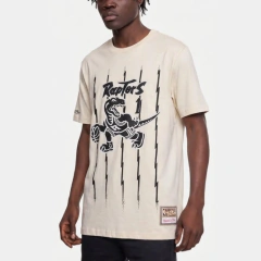 Camiseta Mitchell & Ness Toronto Raptors McGrady Masculina Bege - NBA
